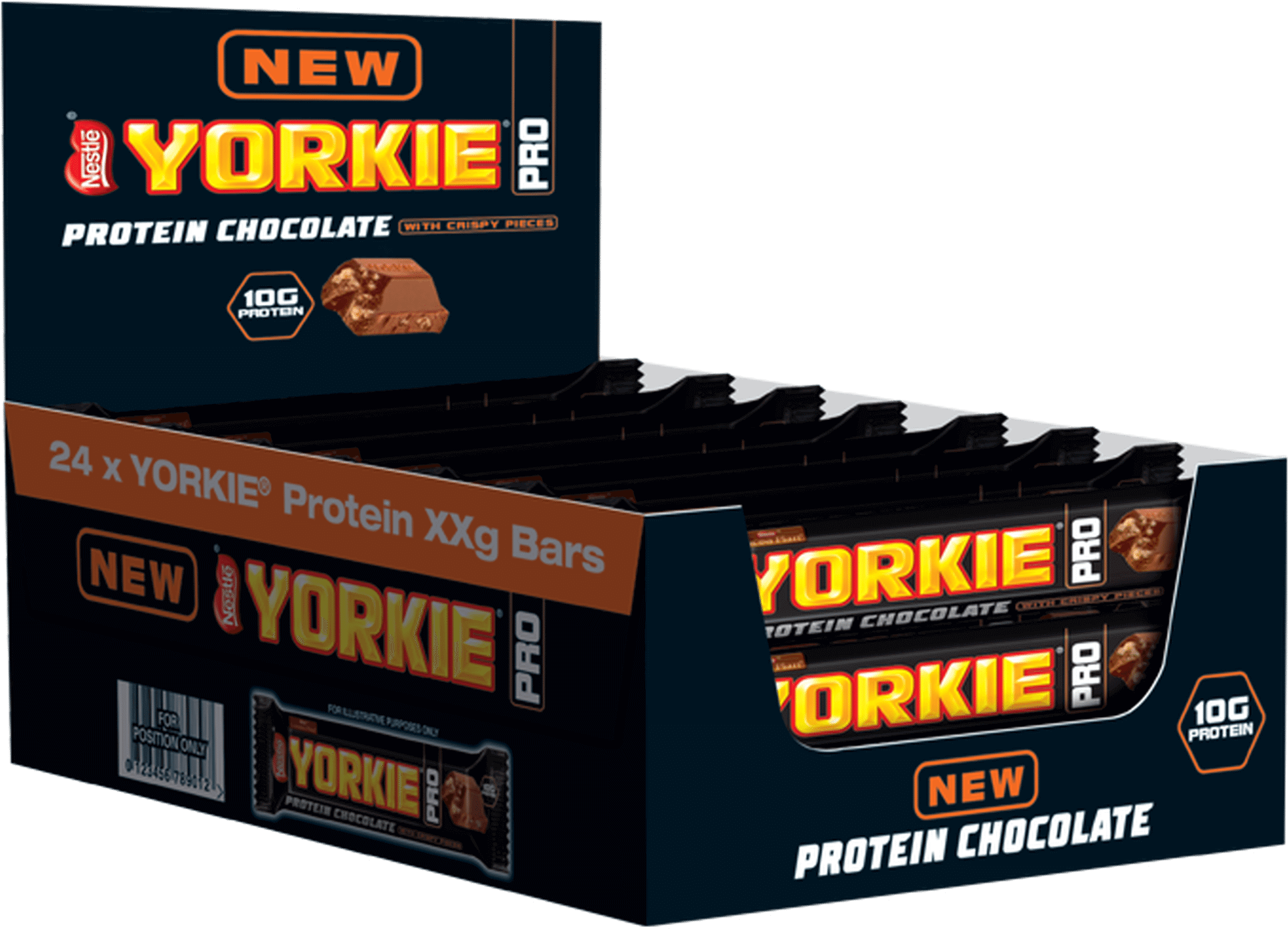 Yorkie® Protein Bar 10g Protein Bodybuilding Gym Workout - Srp For Chocolate Bars (2000x2000), Png Download