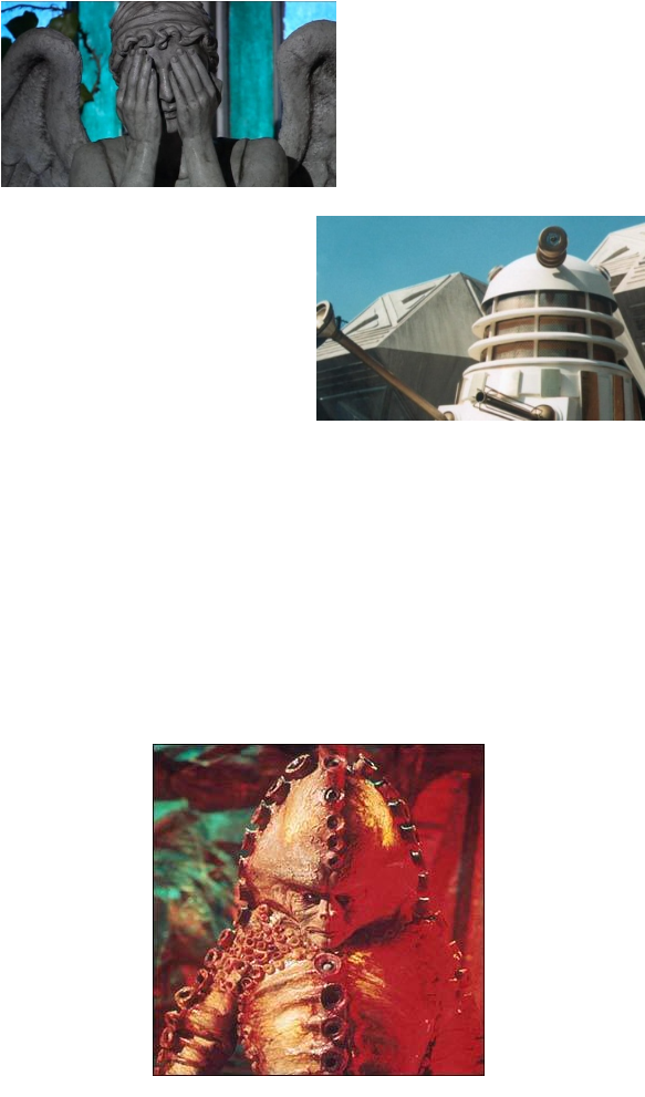 The Weeping Angels Aren't Scary - Terror Of The Zygons (600x1000), Png Download