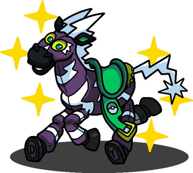 Shiny Zebstrika Bullseye Toy Story By Shawarmachine - Toy Story Pokemon (650x650), Png Download