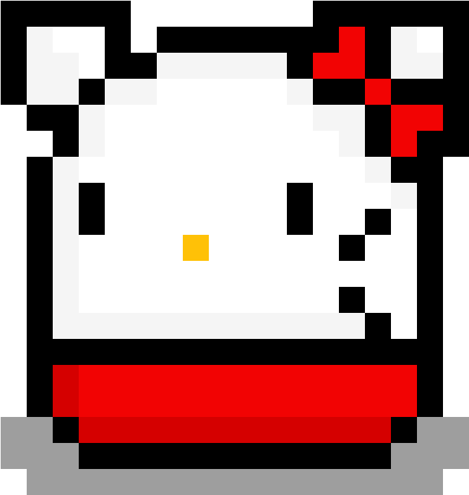 Hello Kitty Meep - Cartoon (1184x1184), Png Download
