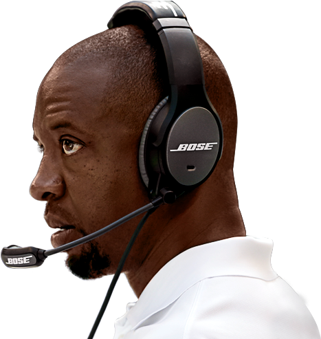 Pep Hamilton, Who Has More Than 20 Years Of Experience - Headphones (700x492), Png Download