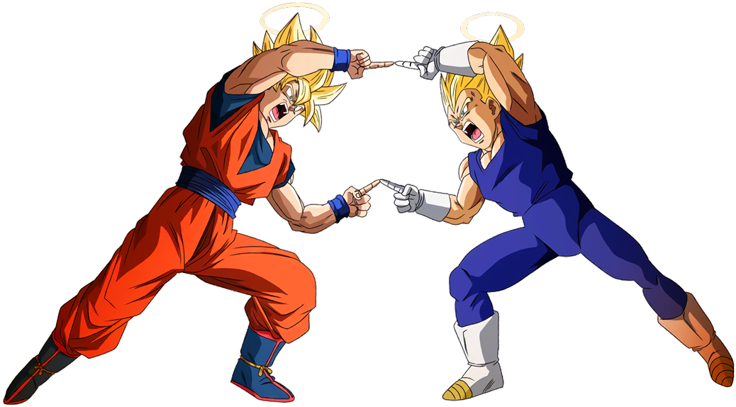 #dragonballlegends 【dbl05-10s】super Gogeta Hd Version - Goku And Vegeta Fusion Pose (1200x1200), Png Download