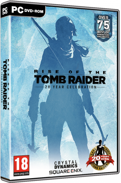Rise Of The Tomb Raider 20 Year Celebration - Rise Of The Tomb Raider 20 Years Celebration Pc (600x600), Png Download