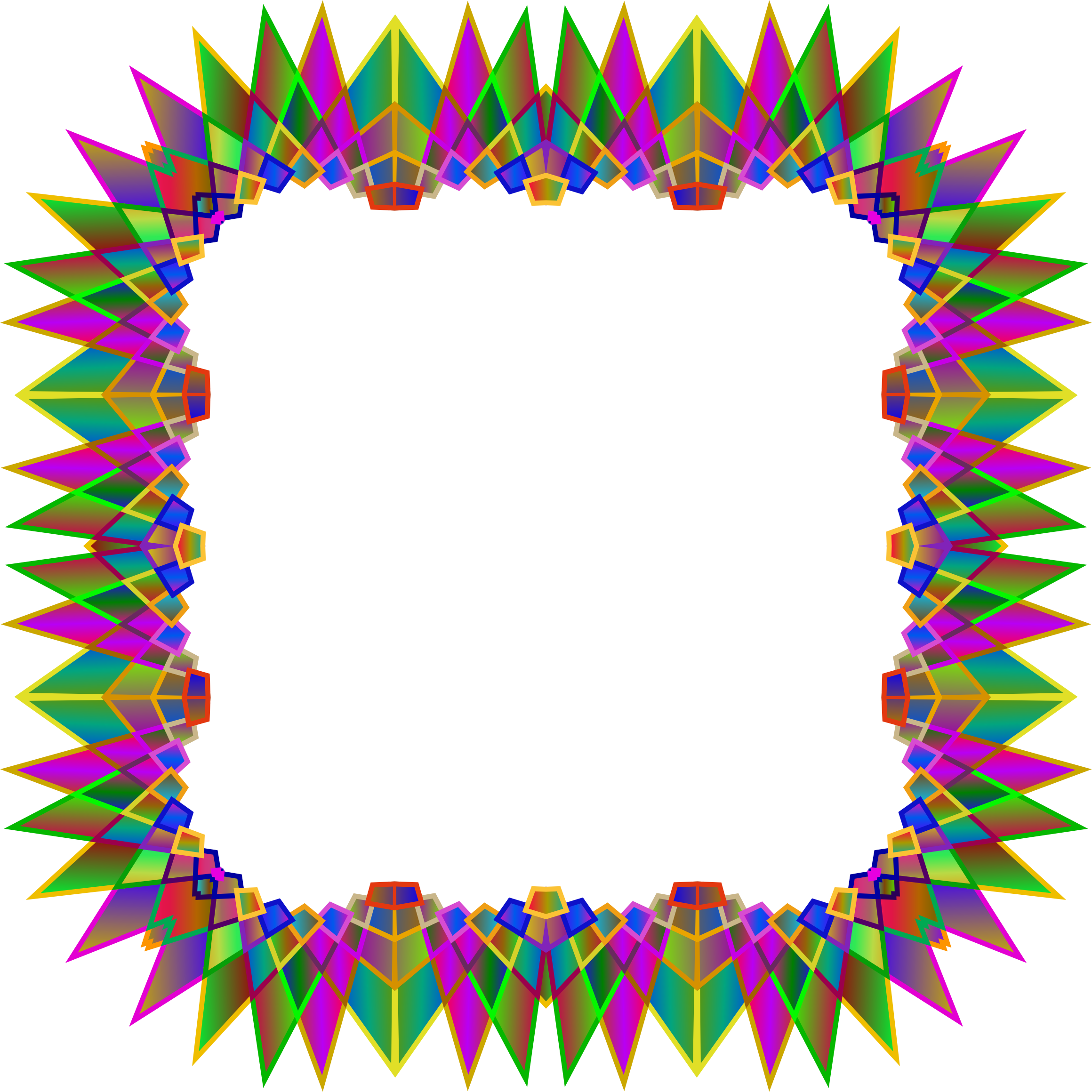 Star - Clipart - Picture Frame (2320x2320), Png Download