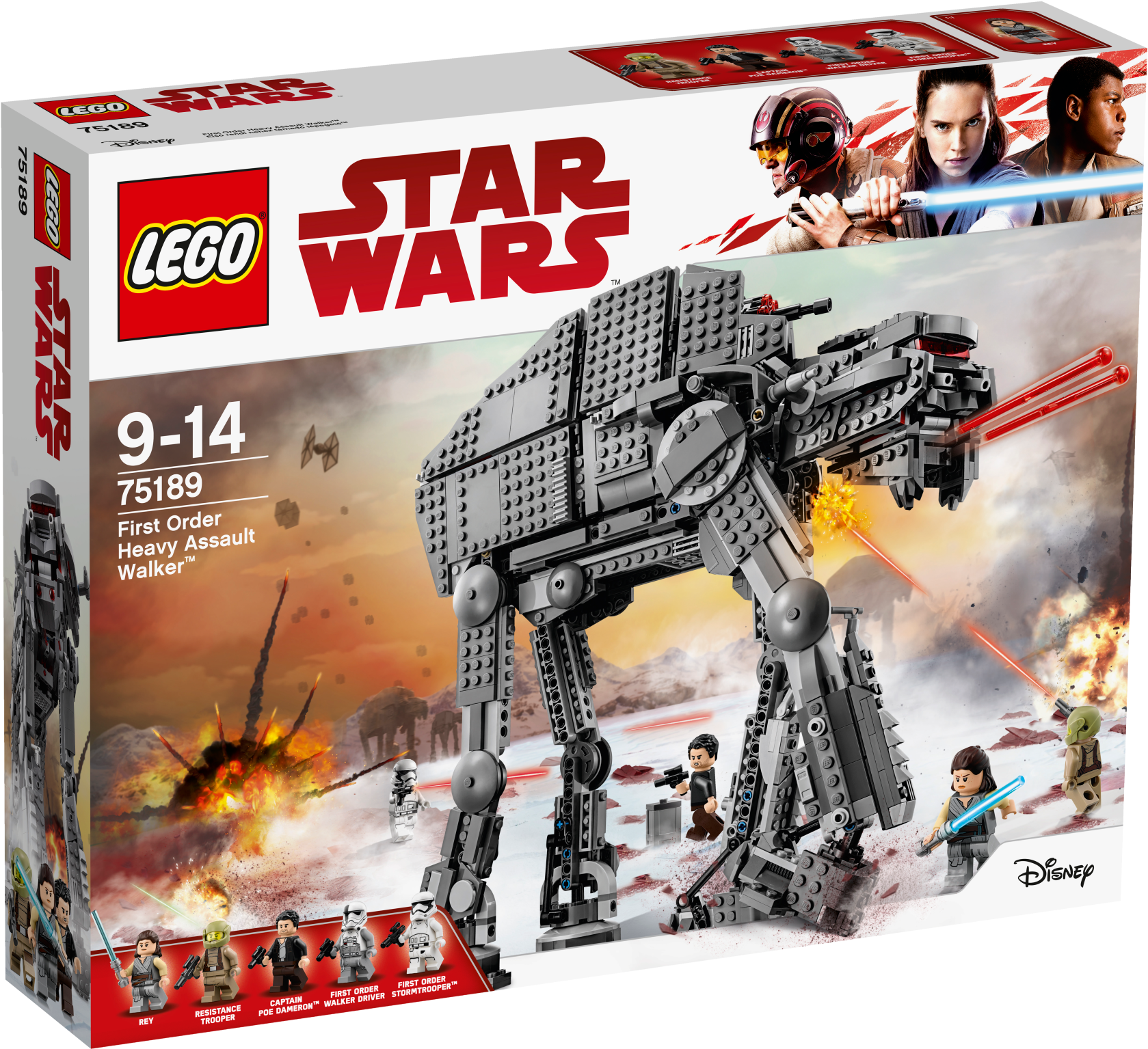 Lego Star Wars 75189 First Order Heavy Assault Walker - Lego Star Wars 75189 (2400x1800), Png Download