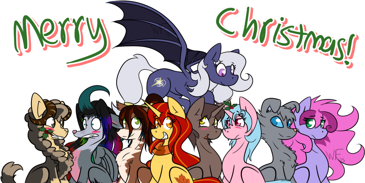 Art Of Autumn Leaf, Artist - Furry Christmas Oc (1280x637), Png Download