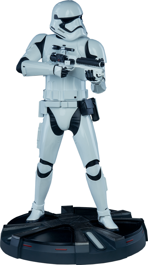 Sideshow Collectibles First Order Stormtrooper Premium - Star Wars (480x858), Png Download