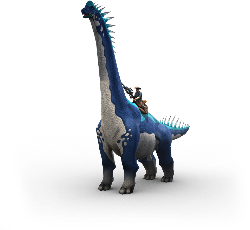 Brachiosaurus At Dinostorm - Dino Brachiosaure (960x960), Png Download