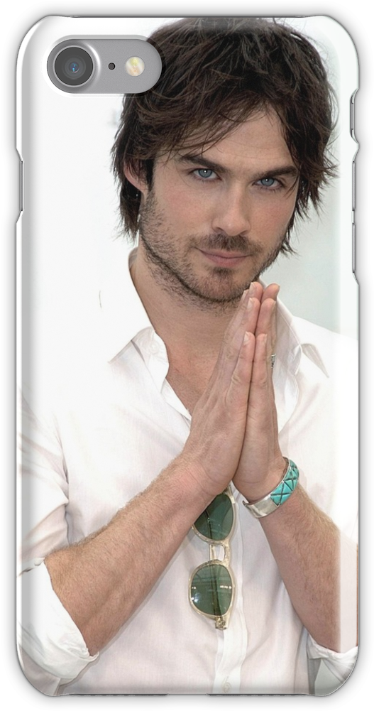 Ian Somerhalder The Vampire Diaries Iphone 7 Snap Case - Ian Somerhalder Hands (750x1000), Png Download