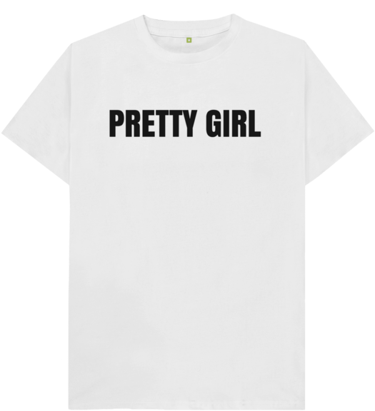 Pretty Girl Slogan Tee - Twoset Violin T Shirt (640x674), Png Download