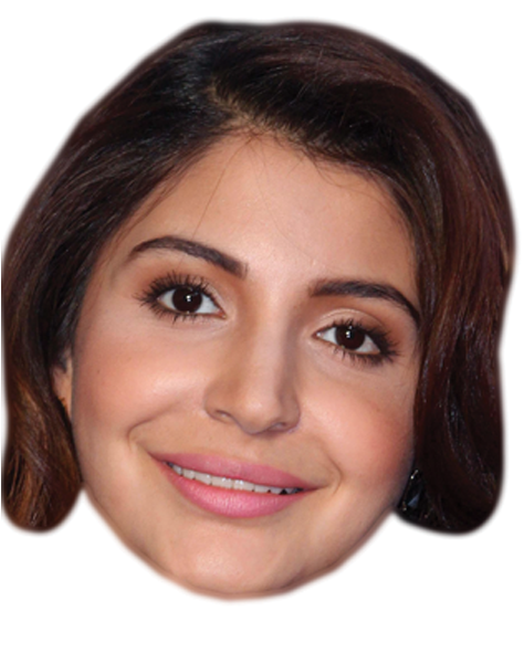Anushka Sharma Mask (1200x600), Png Download