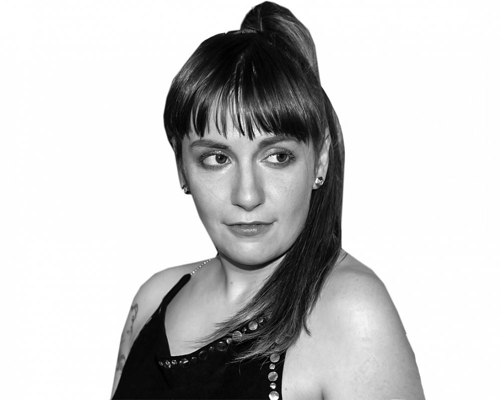 Lena Dunham Apologizes For Defending Former “girls” - Lena Dunham Face Png (1000x799), Png Download