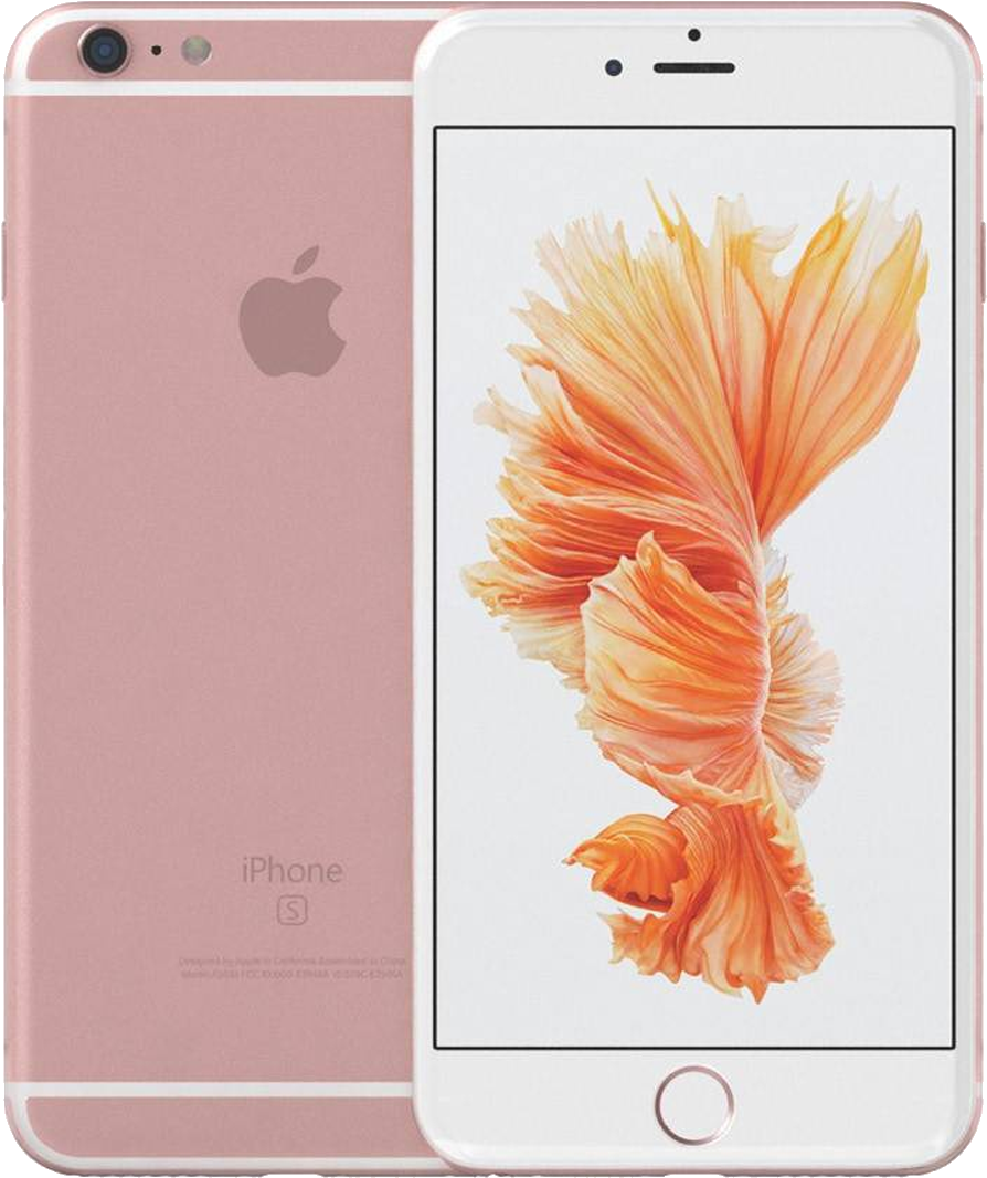 Apple Iphone 6s Plus 16gb - Iphone Six Plus Rose Gold (1750x1104), Png Download