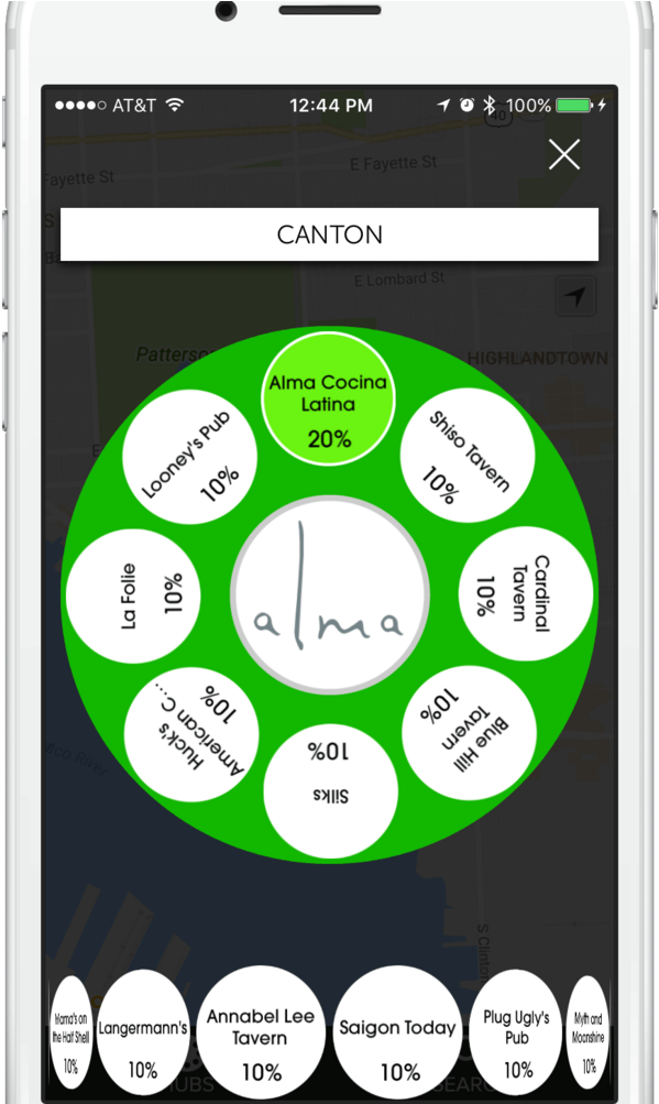 A New Dining App Will Help You Get Discounts At Baltimore - Iphone (750x1002), Png Download