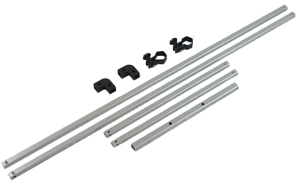 Model Specific Hardware Includes Frame Clamps, Corner - Lever (686x600), Png Download