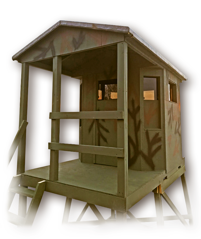 The Porch Octagon, Bullets And Bows Edition - Shed (700x825), Png Download