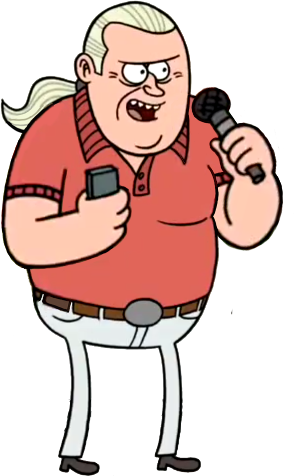 Carrey O& - Regular Show Carrey O Key (686x993), Png Download