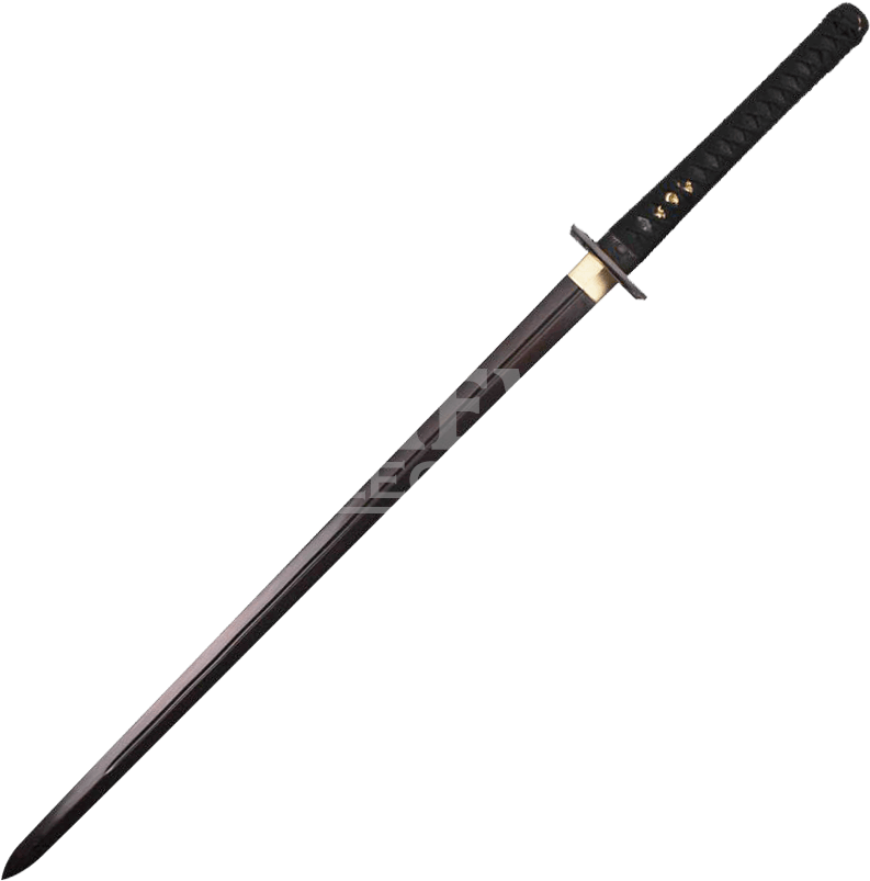 Black Ninja Sword (813x813), Png Download