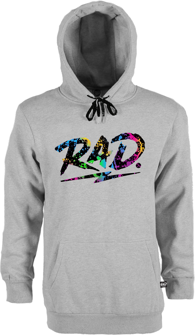 Rad - The Logo - Graffiti - Sweatshirt (761x1282), Png Download