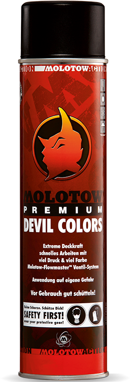 Devil Colors - Molotow Burner (800x800), Png Download