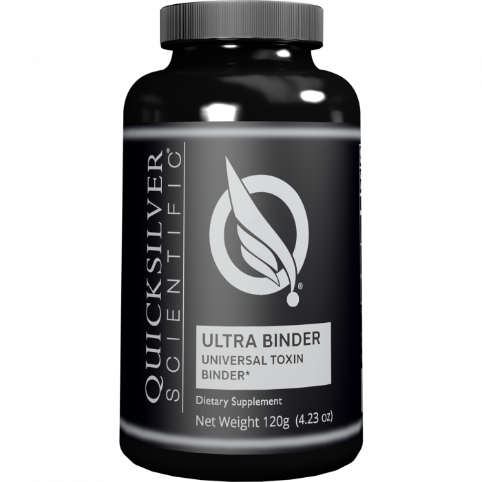 Universal Toxin Binder 120g Powder By Quicksilver Scientific - Ultra Binder Universal Toxin Binder 120g (700x700), Png Download