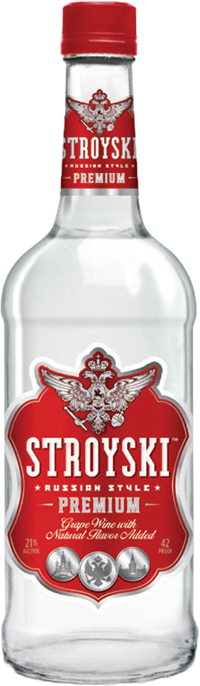Brookstone Stroyski Vodka - Stroyski Vodka (538x1028), Png Download