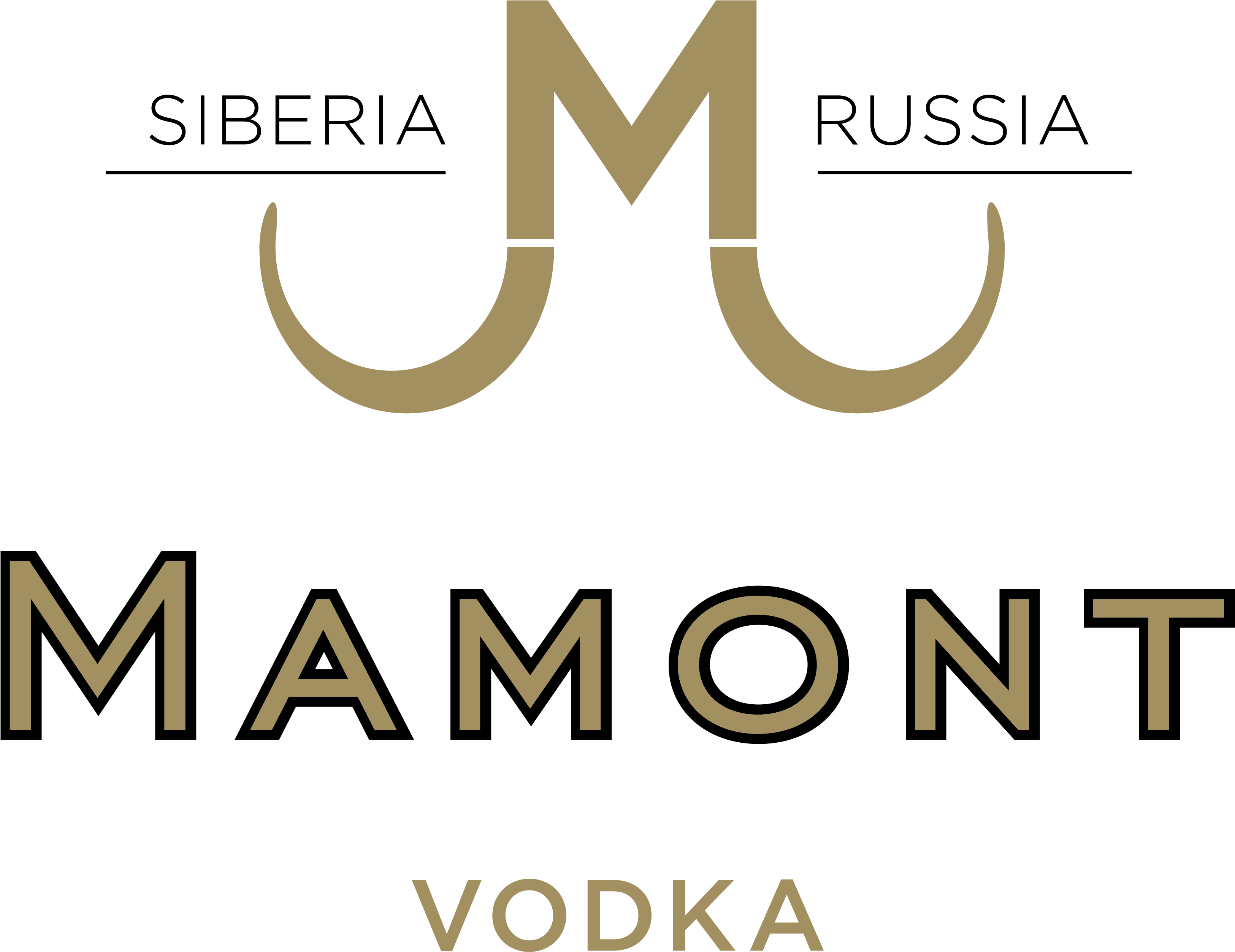 Mamont Vodka Logo (3458x2834), Png Download
