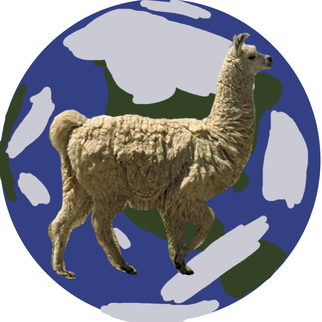 The Only Planet That Llamas Live On Is Earth Did You - Llamas Habitat (641x641), Png Download