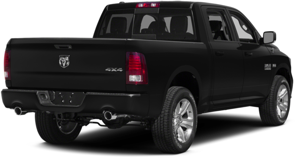Pre-owned 2015 Ram 1500 Big Horn 1 Owner Like New Carfax - Chevy Trucks Back Side (640x480), Png Download