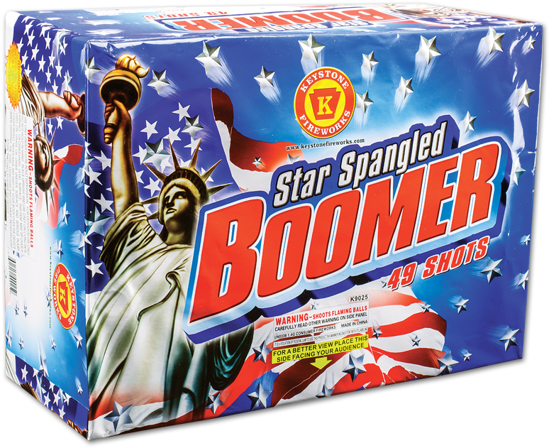 Star Spangled Boomer - Snack (800x800), Png Download