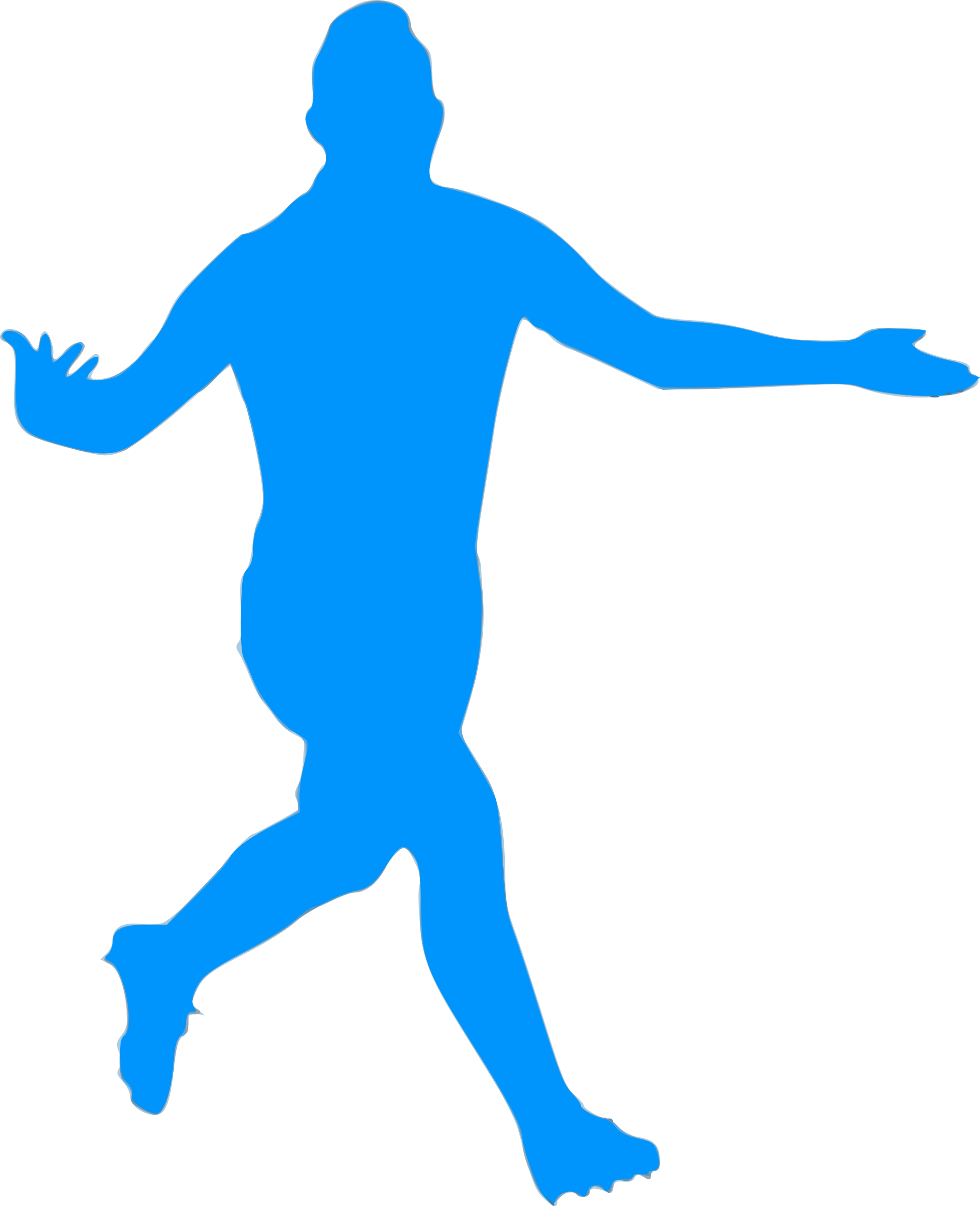 This Free Icons Png Design Of Silhouette Football 09 (1951x2400), Png Download