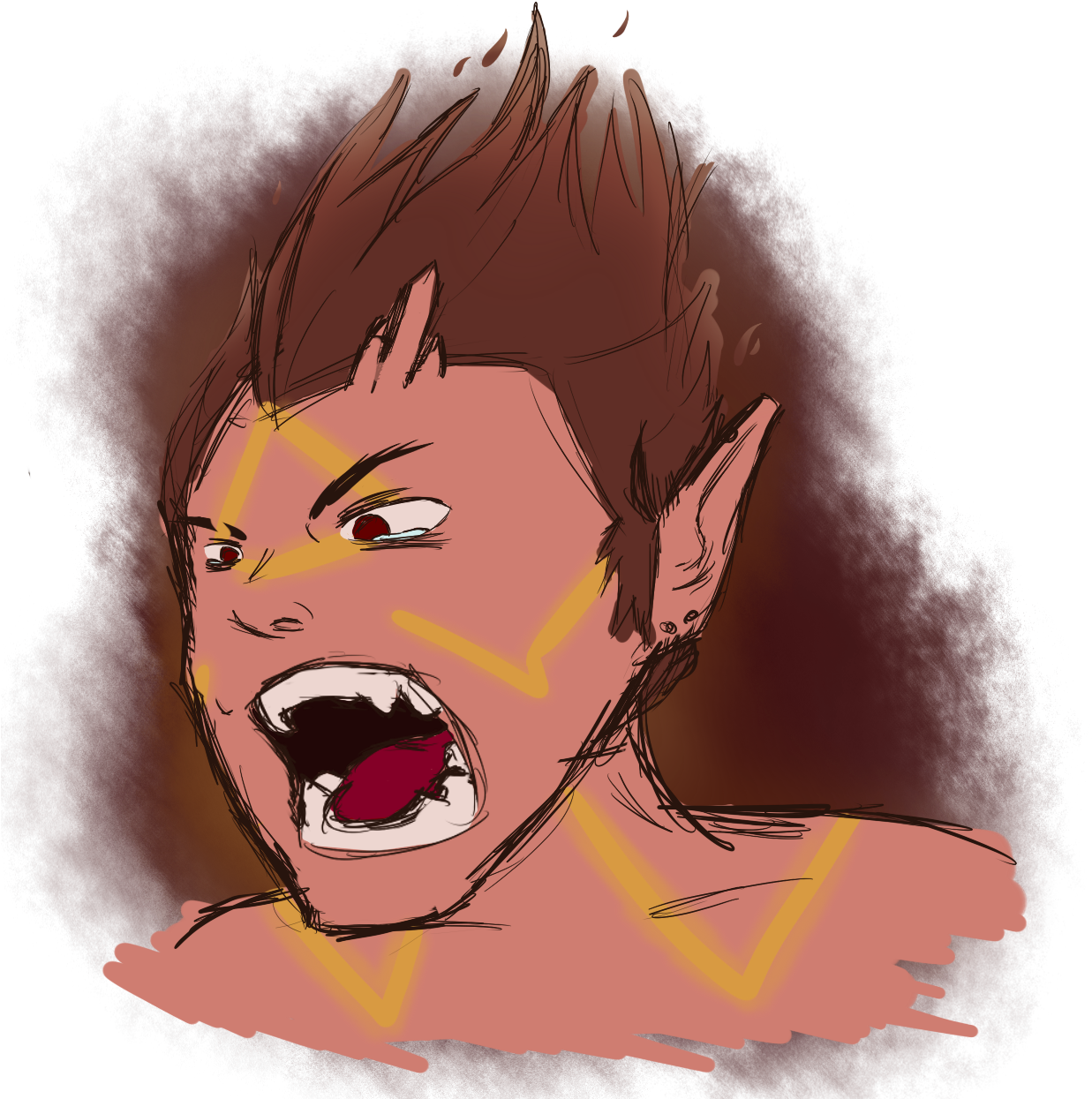 When You Can't Cry - Illustration (1249x1303), Png Download