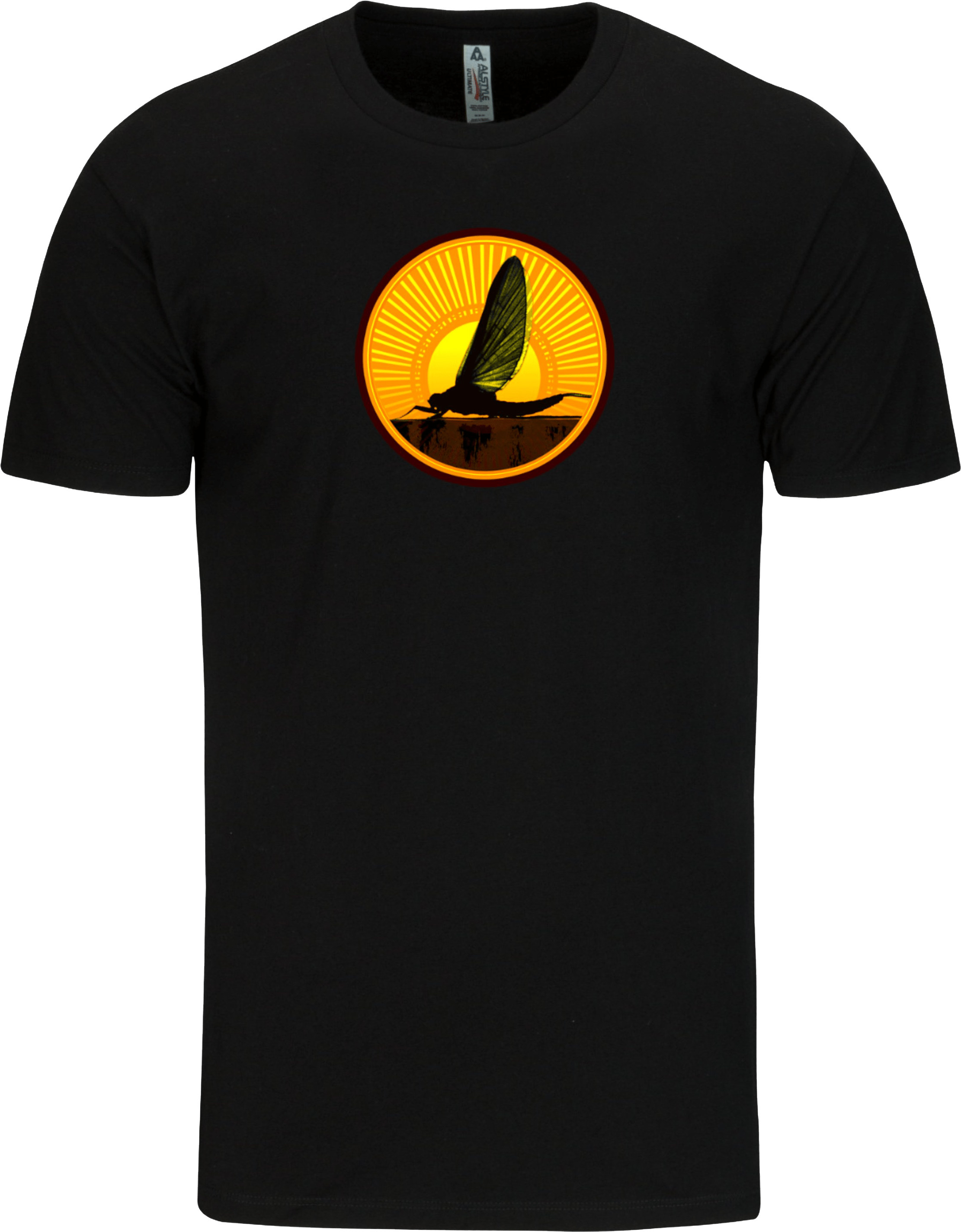 Fly Slaps Sunrise Drake T-shirt - Active Shirt (3000x3000), Png Download
