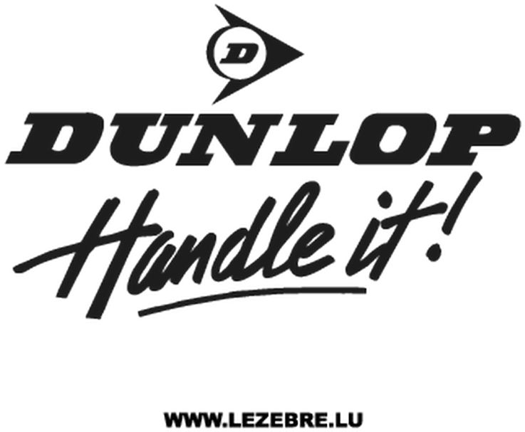 Sticker Dunlop Handle It Logo - Poster (800x800), Png Download
