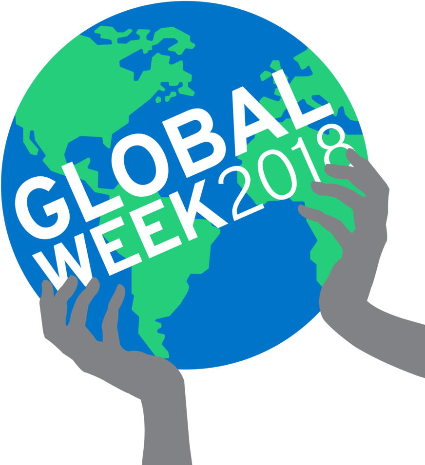 Gw2018 Logo World - Earth (1000x996), Png Download