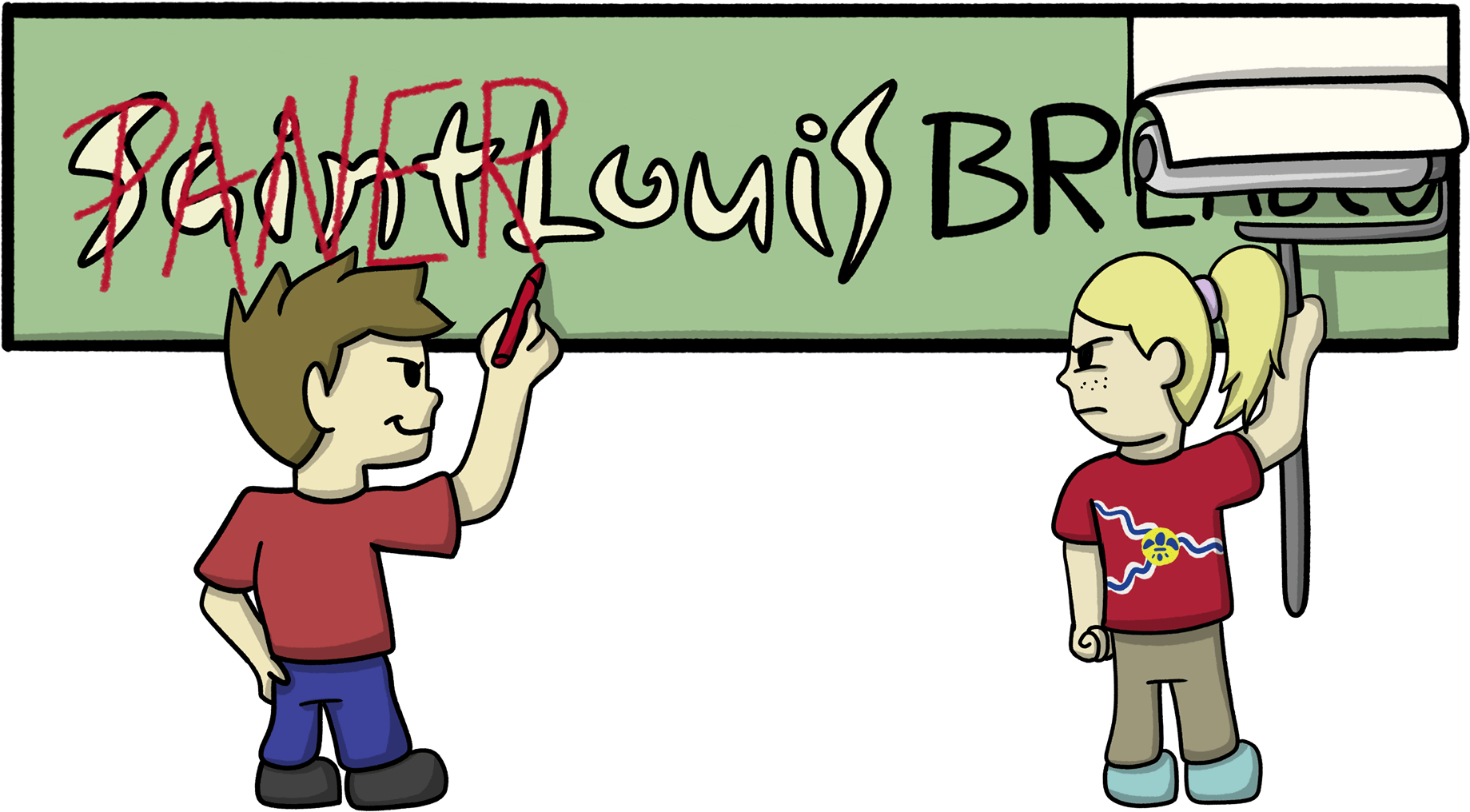 Bread Co - Cartoon (2048x1582), Png Download