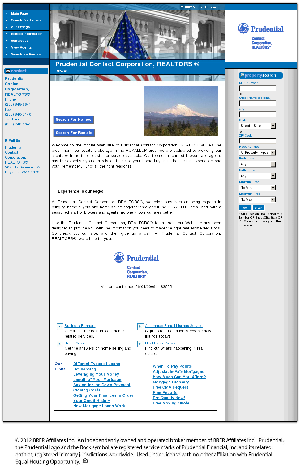 Prudential Contact Competitors, Revenue And Employees - Web Page (1024x1507), Png Download