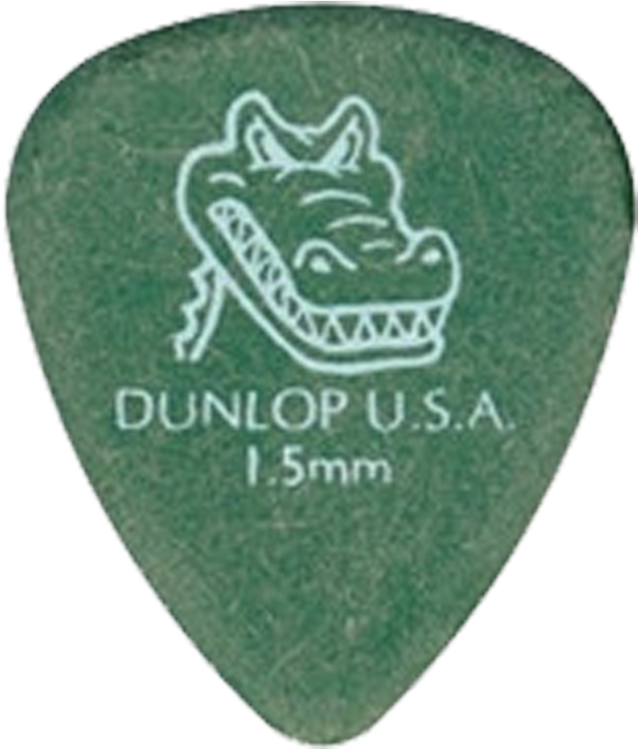 Dunlop Gator Grip Guitar Picks - Jim Dunlop 2.0 Mm Gator Grip (1000x1000), Png Download