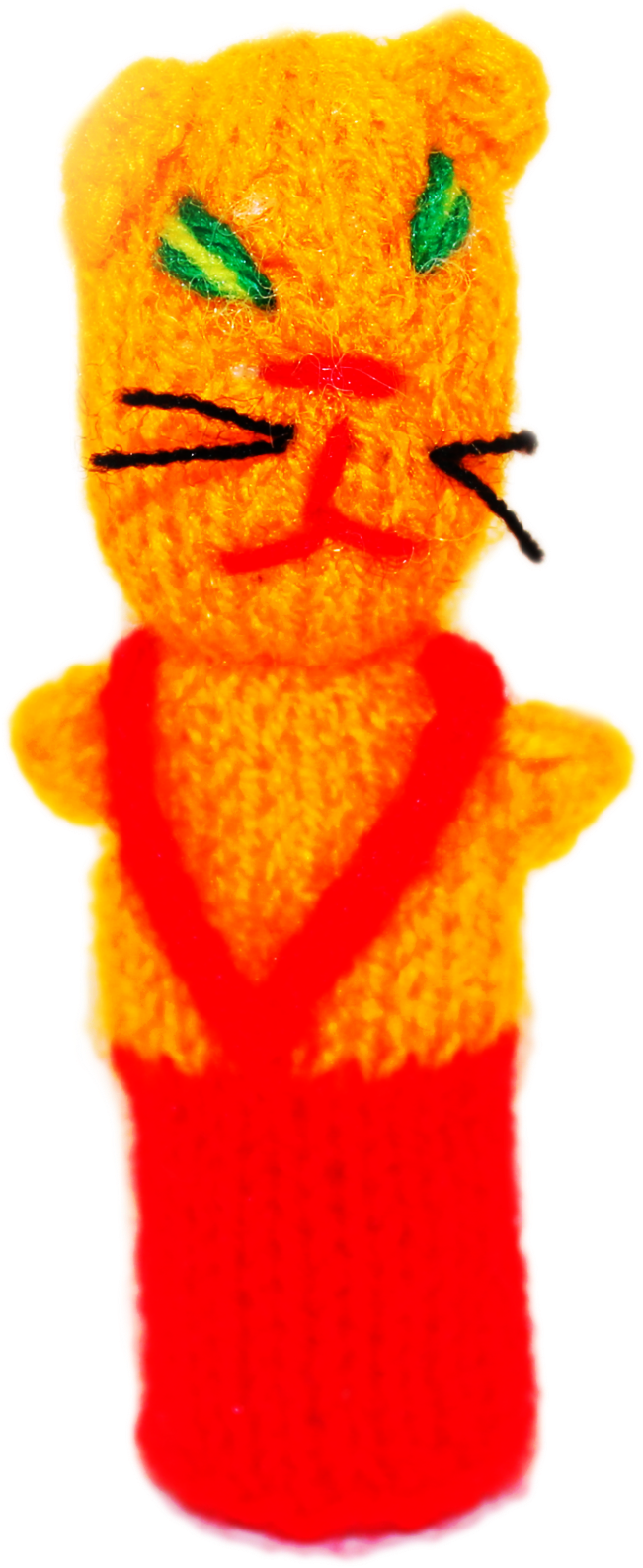 Orange Cat With Overalls - Cartoon (1920x1920), Png Download