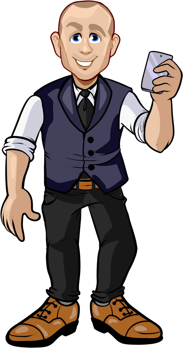 Vance Trendov - Cartoon (1000x1509), Png Download