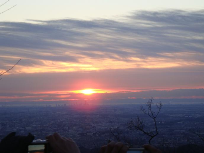 Sunrise Over Mt - Sunset (1400x1100), Png Download