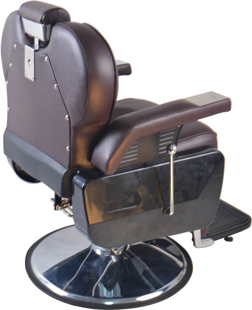 Barberpub All Purpose Hydraulic Recline Barber Chair - Office Chair (1066x1600), Png Download
