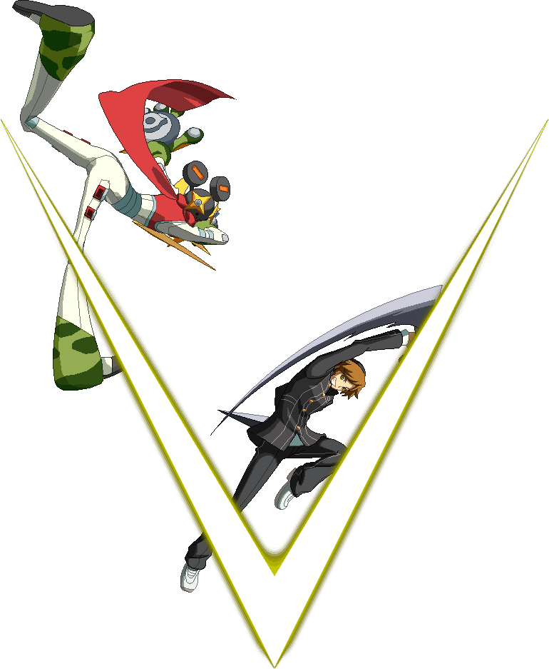 P4au Yosuke Vslash - Illustration (770x937), Png Download