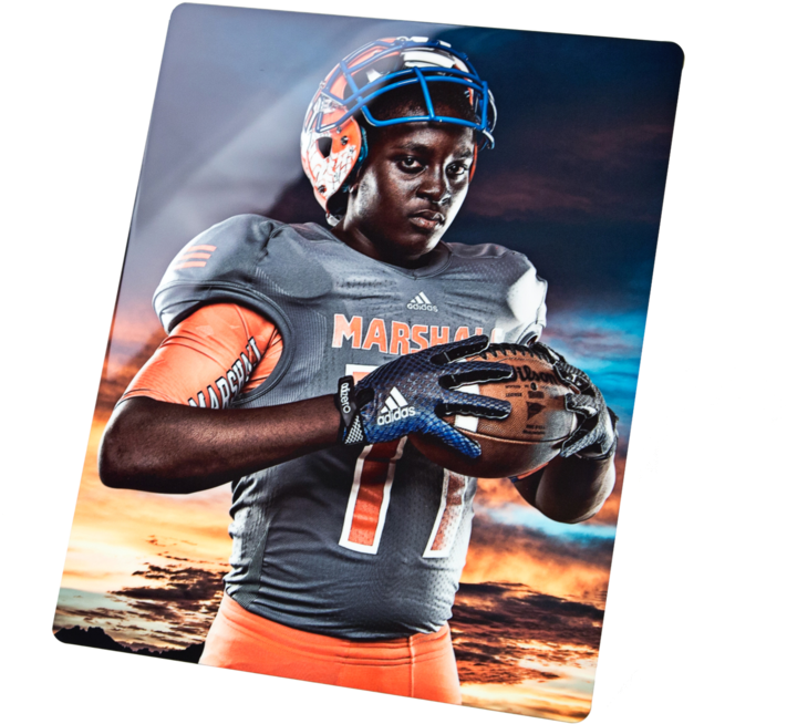 Metaldisplayprint - Football Helmet (1000x932), Png Download