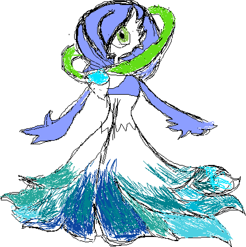 Gardevoir X - - Illustration (1000x1200), Png Download