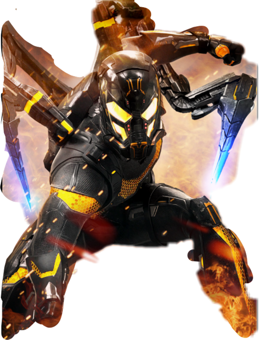 Report Abuse - Yellow Jacket Antman (1024x1342), Png Download