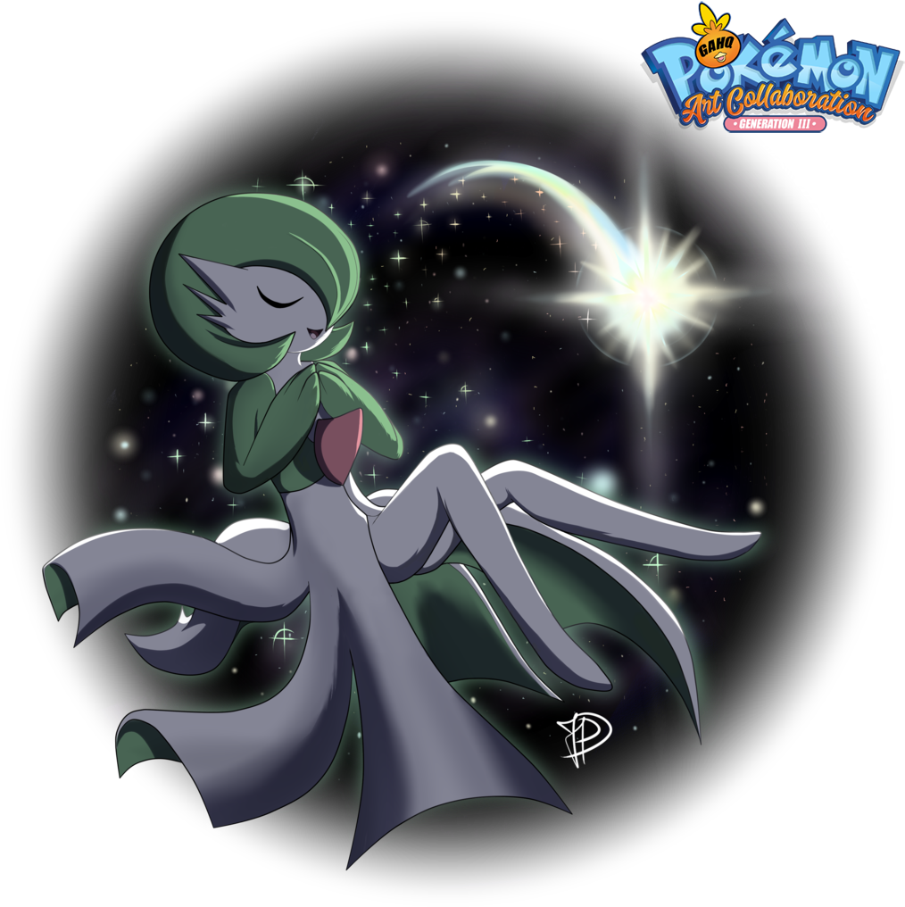Last Moves That Gardevoir Can Learn Naturally At Level - Cartoon (1024x1024), Png Download