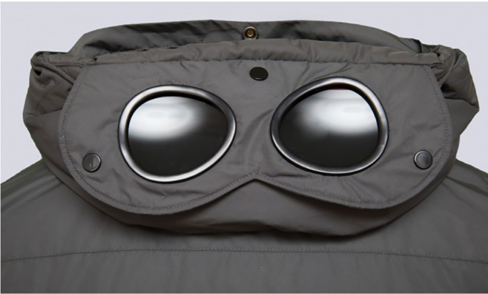 Cp Company Micro M Goggle Field Jacket In Grey Iconic - Diving Equipment (1000x1231), Png Download