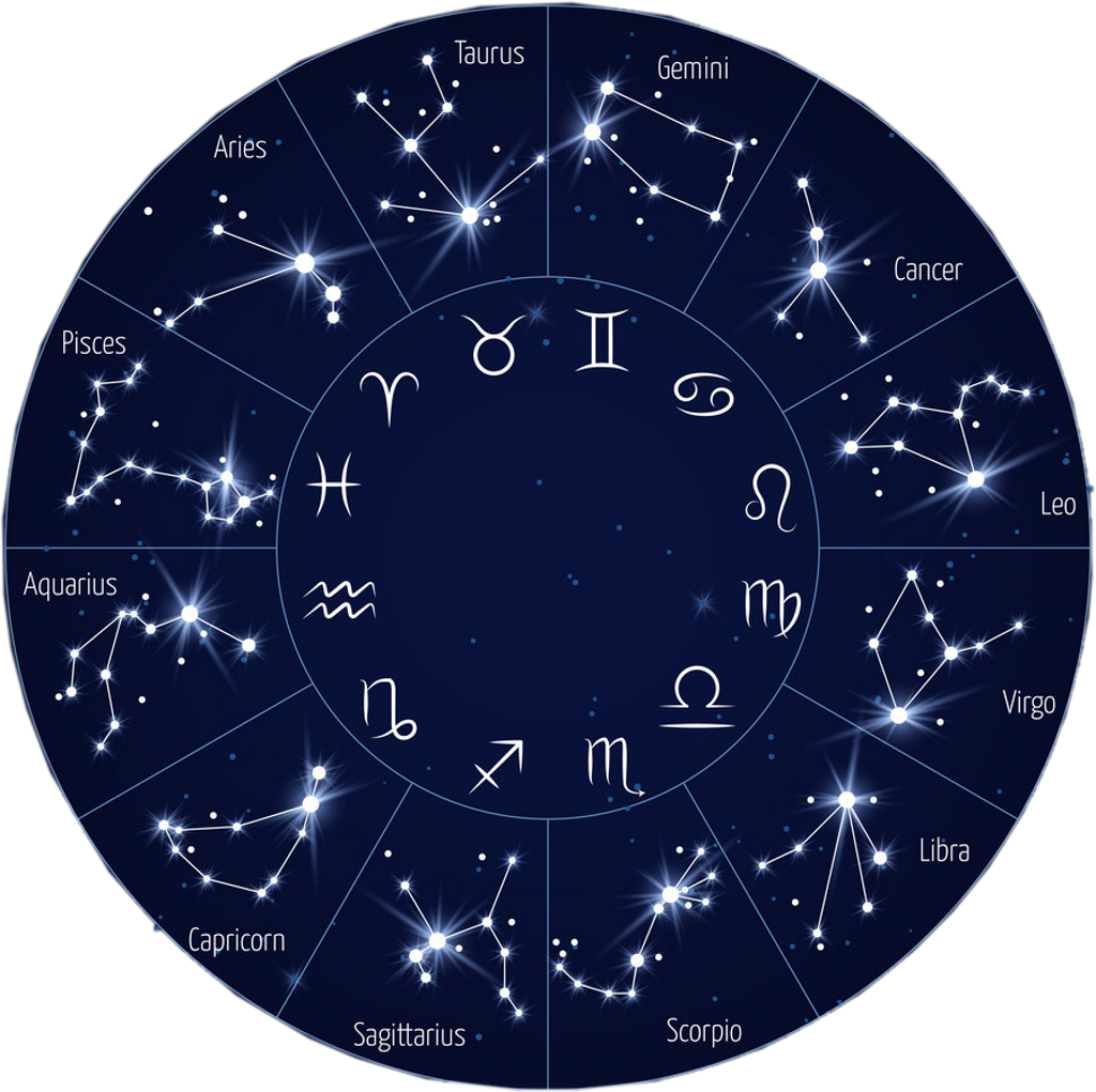 Zodiac Sticker (1024x1021), Png Download