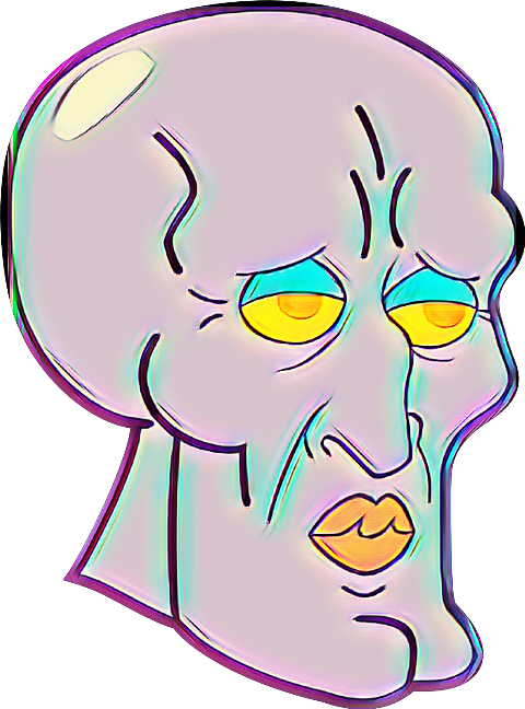 Squidward Funny (480x648), Png Download